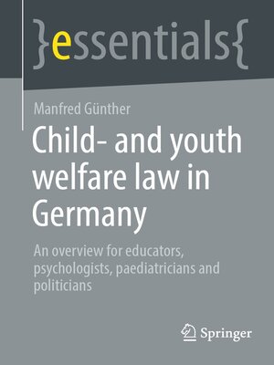 cover image of Child and Youth Welfare Law in Germany